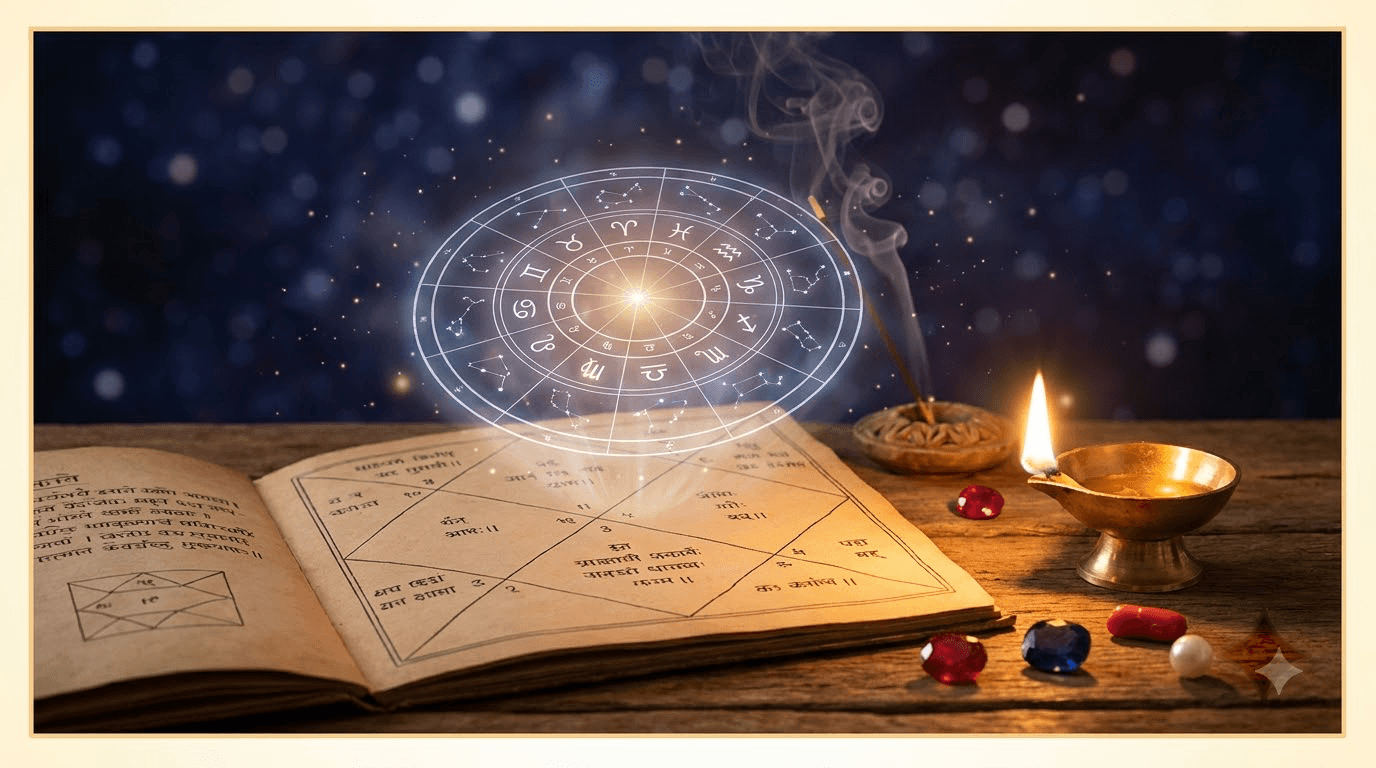 Vedic astrology guidance and birth chart reading